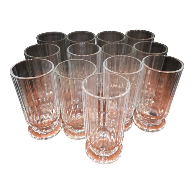 Dansk Highball Glasses From France Set of Thirteen For Sale