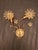 Gold Mid-Century Modern Hollywood Regency Gold-Plated Brass Wall Lamps with Swarovski Crystals from Ernst Palme Palwa, 1960s, Set of 3 For Sale - Image 8 of 18