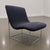 Black 1970s Milo Baughman Style Mid-Century Modern Chrome Scoop Lounge Chair For Sale - Image 8 of 11