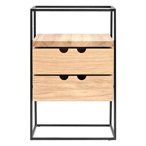 Gold Cache Desk Organiser in Wood and Steel by Paul McCobb for Karakter For Sale - Image 8 of 8