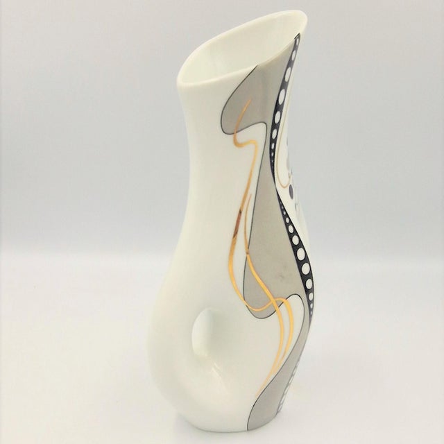 Vintage Porcelain Hydra Breakdance Vase by Gerold Tettau, 1980s For Sale - Image 6 of 8