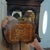 Traditional Georgian Hand-Painted Wood Face Screen Antique Free Shipping! For Sale - Image 3 of 4