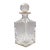 Late 20th Century Saint-Louis Crystal Apollo Gold Spirits Decanter For Sale