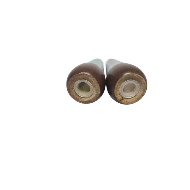 Vintage Salt and Pepper Holders from A&B, Denmark, 1950s, Set of 2 For Sale - Image 9 of 11