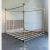 Vintage Regency Silver Leaf Palm Tree Queen Size Canopy Bed For Sale - Image 9 of 9