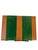 Vintage Mid-Century Green and Brown Striped Backgammon Game Set in Travel Case For Sale - Image 12 of 17