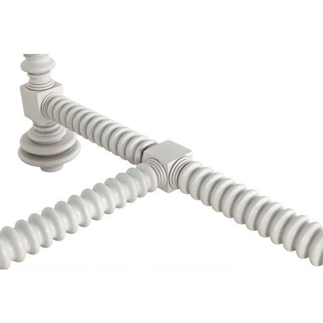 NOIR Portuguese Desk, Solid White For Sale - Image 9 of 12