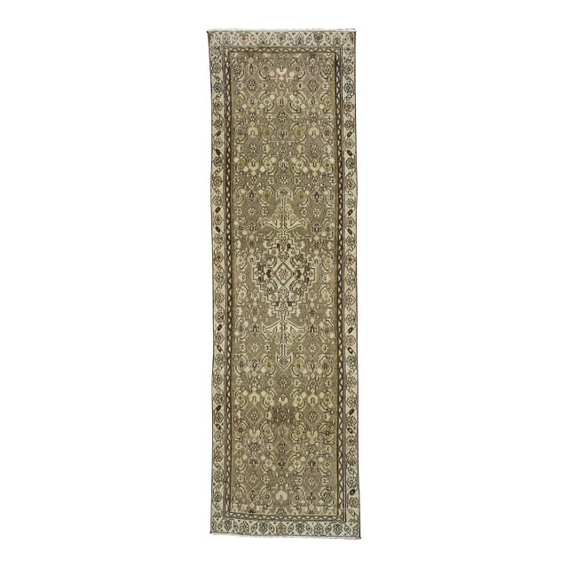 Turkish Vintage Runner Rug 2'9" x 9'9" #17520 For Sale