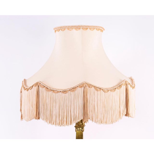 Antique French Ormolu Corby Castle Table Lamps, 1850, Set of 2 For Sale - Image 5 of 18