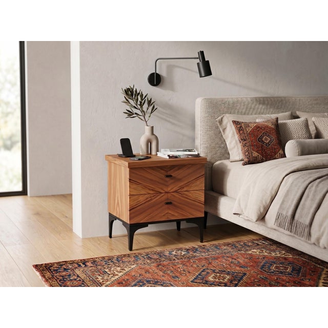 1960s Mid Century Bedside Table For Sale - Image 12 of 12