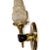 Traditional 1950's French Regency Gilt and Patinated Bronze Hand/ Fist Torch Sconce For Sale - Image 3 of 11