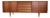 Danish Teak Sideboard with Sliding Doors, 1960s For Sale