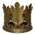 Late 20th Century Gatco Brass Acanthus Leaf Planter For Sale