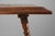 Brown Antique 17th Century Oak Side Table with Turned Legs and Stretcher Base, Spain For Sale - Image 8 of 14