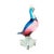Vintage Murano Glass Decorative Bird, 1960s For Sale