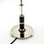 Vintage Swedish Glass and Chrome Table Lamp, 1970s For Sale - Image 9 of 10