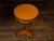 Austrian Biedermeier Period 1840s Walnut Guéridon Table with Ebonized Rim For Sale - Image 4 of 6