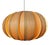 Large Mid-Century Veneer Pendant, Denmark, 1960s For Sale