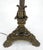 Adjustable Height Heavy Brass Tripod Base Claw Feet Antique Floor Lamp Adjustable Height between 59-72"H.