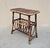 Realism Vintage Rustic Coastal Bamboo Rattan Brown Magazine Rack Side Table For Sale - Image 3 of 14