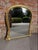 Antique English Gilt Hour Glass Ribbed Framed Overmantle Mirror, 19th Century For Sale - Image 8 of 8