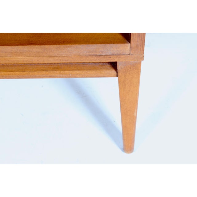 1950s Paul McCobb Planner Group Maple Modular 3 Piece, 4 Drawer Shelves - Bookcase For Sale - Image 12 of 17