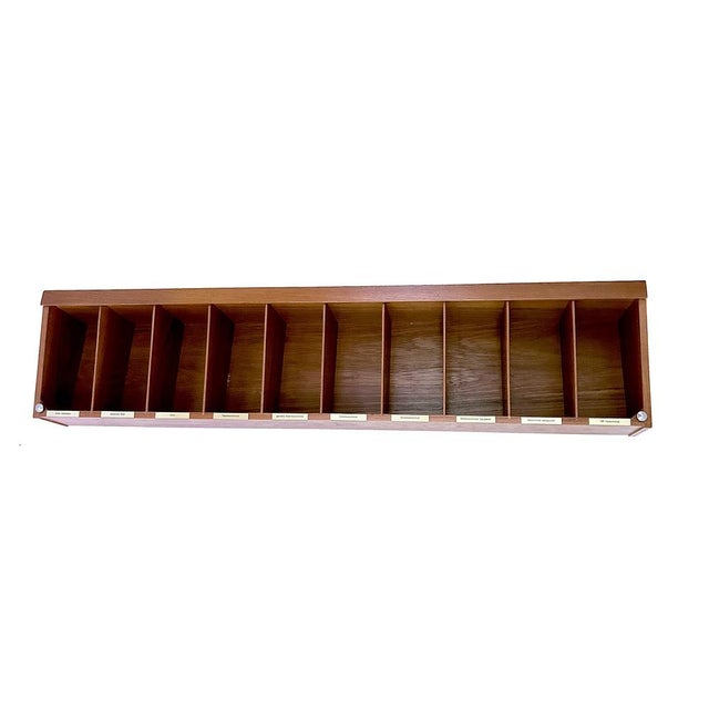 1960s Mid-Century Modern Storage Shelves in Teak, 1960s, Set of 2 For Sale - Image 5 of 13