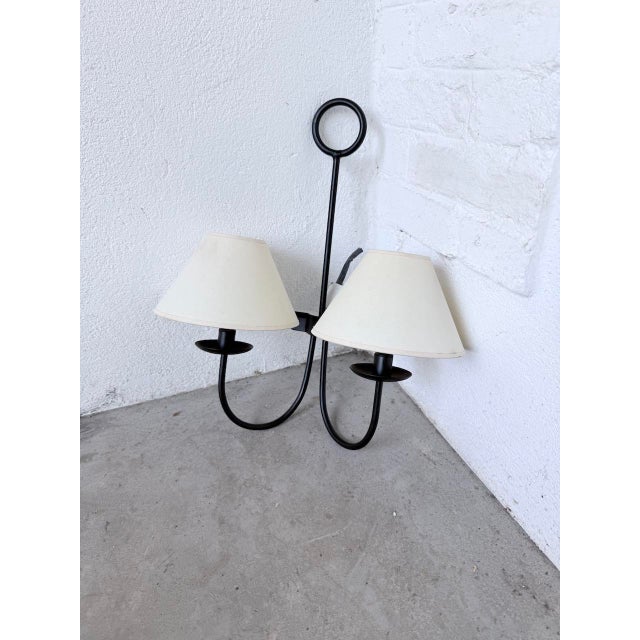 Double Wall Light in the style of Royère, 1960s For Sale - Image 11 of 18