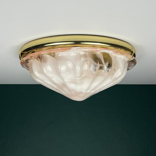 Vintage Murano Ceiling Lamp by La Murrina, Italy, 1980s For Sale - Image 12 of 17