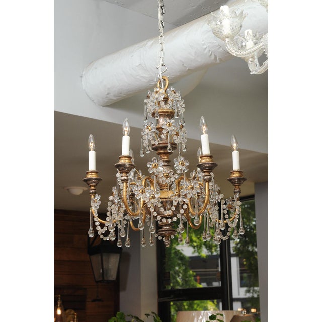 This chandelier is a stunning example of Genovese craftsmanship. Many chandeliers hailing from this port city (Genoa) in...