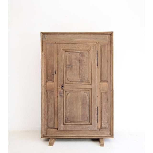 19th Century Primitive Oak Cupboard For Sale - Image 6 of 18