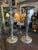 Metal Art Nouveau Sterling Candle Holders Pair For Sale - Image 7 of 14