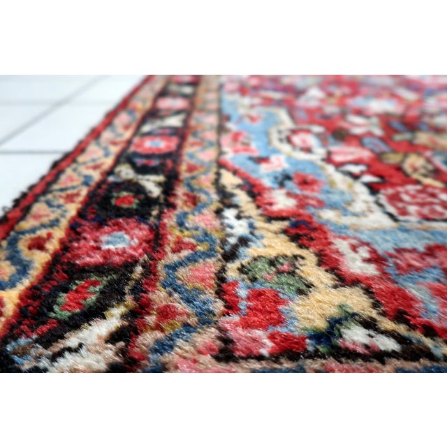 1920s, Antique Persian Hamadan Runner 2.5' X 10.3' For Sale - Image 4 of 12