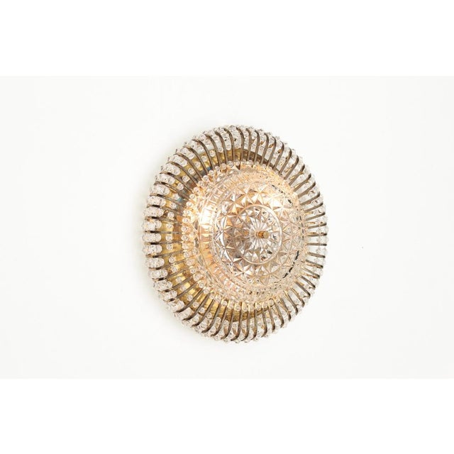 Hollywood Regency Vintage Hollywood Regency Round Recessed Light, 1960s For Sale - Image 3 of 11