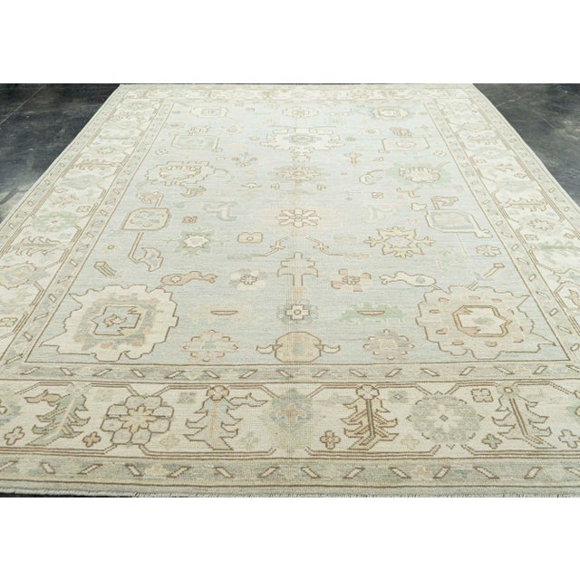 Oushak Rug 9'2" x 13' #22690 Explore a curated collection of hallway runners, wool rugs, and handmade masterpieces at ,...