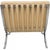 Cream Barcelona Chair in Nubuck Leather by Ludwig Mies Van Der Rohe, 2010s For Sale - Image 8 of 18