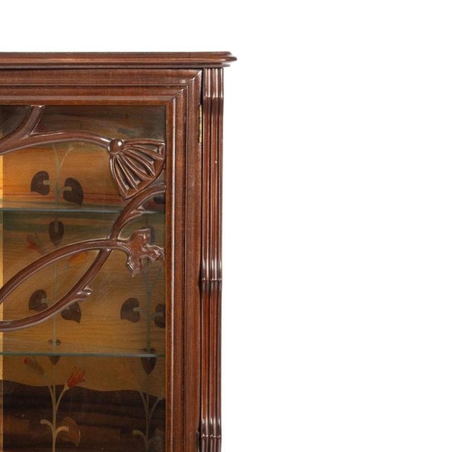 Art Nouveau Display Corner Unit For Sale - Image 4 of 6