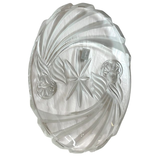 Vintage Gorham Angels of Peace Oval Serving Platter For Sale - Image 12 of 12