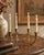 1960s Mid-Century Gold Brass Candle Holder For Sale - Image 5 of 5