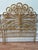 Late 20th Century Vintage Boho Chic Peacock Style Rattan Twin Headboards - A Pair For Sale - Image 5 of 7