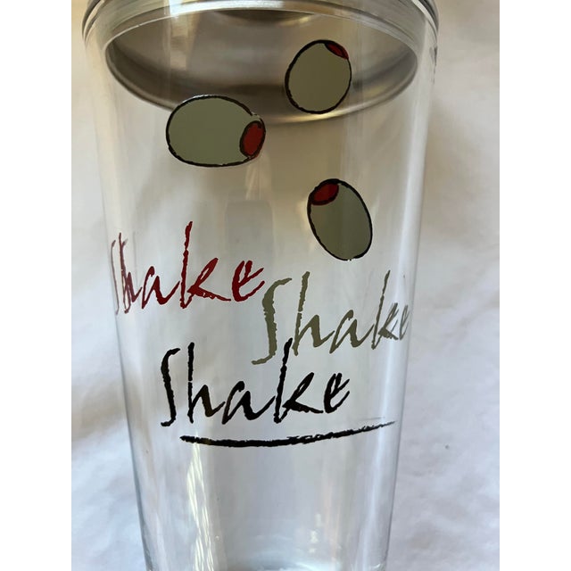 1950s Mid Century Martini Cocktail Shaker For Sale - Image 4 of 10