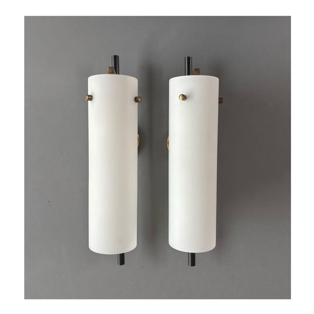 Vintage French Wall Sconces, 1950s, Set of 2 For Sale - Image 11 of 11