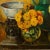 Mid 20th Century "Bouquet" Still Life Oil Painting by Avis L. McClean For Sale - Image 5 of 12