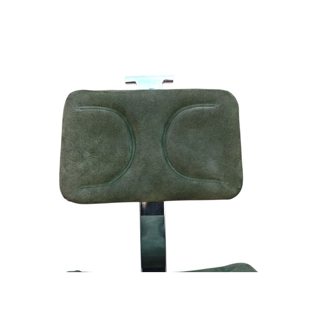 Metal Mid-Century Modern Dining Set with Table and Chairs, 1970s, Set of 7 For Sale - Image 7 of 14