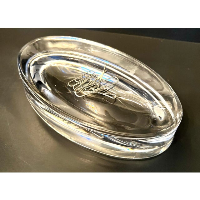 Glass Crystal Cigar 420 Ashtray For Sale - Image 7 of 7