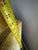 Vintage Drexel Mustard Gold Velvet Wingback Chair For Sale - Image 9 of 12