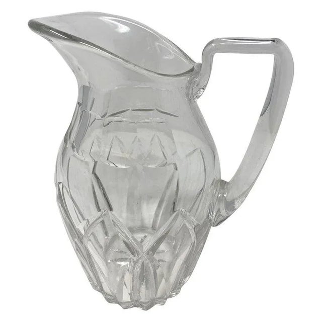 Antique Crystal Pitcher For Sale In Houston - Image 6 of 6