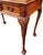 Elegant Chippendale Style Mahogany Writing & Console Table 1920 For Sale - Image 10 of 12