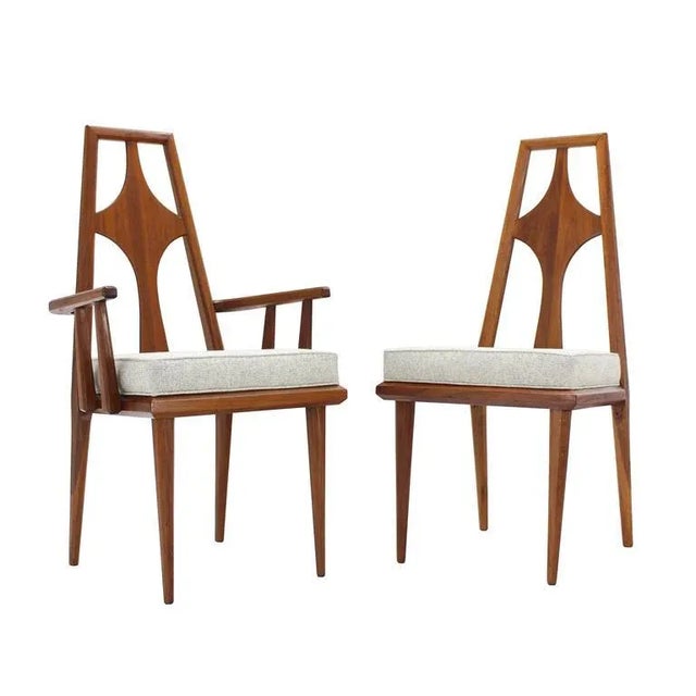 Swedish Dining Chairs New Upholstery - Set of 6 For Sale - Image 9 of 11