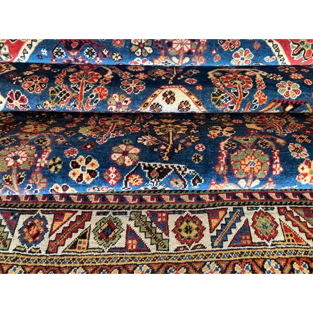 Antique Qashqai Rug, 1890s For Sale - Image 17 of 18
